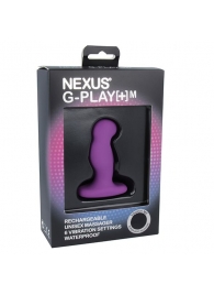 Фиолетовая вибровтулка Nexus G-Play+ M - Nexus Range - в Орске купить с доставкой