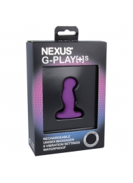 Фиолетовая вибровтулка Nexus G-Play+ S - Nexus Range - в Орске купить с доставкой