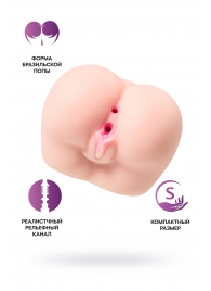 Реалистичный мастурбатор Paula с 2 любовными тоннелями - ToyFa - в Орске купить с доставкой