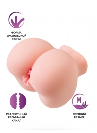 Реалистичный мастурбатор Giovanna - ToyFa - в Орске купить с доставкой