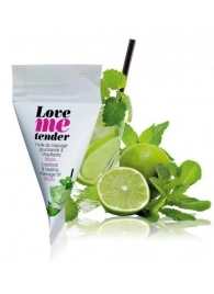Съедобное согревающее массажное масло Love Me Tender Mojito с ароматом мохито - 10 мл. - Love to Love - купить с доставкой в Орске
