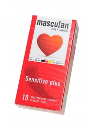 Презервативы Masculan Sensitive plus - 10 шт. - Masculan - купить с доставкой в Орске