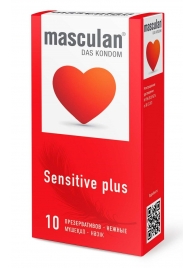 Презервативы Masculan Sensitive plus - 10 шт. - Masculan - купить с доставкой в Орске