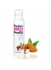 Массажная хрустящая пенка Tickle My Body Sweet Almonds с ароматом миндаля - 150 мл. - Love to Love - купить с доставкой в Орске