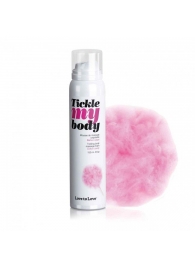 Массажная хрустящая пенка Tickle My Body Cotton Candy с ароматом сладкой ваты - 150 мл. - Love to Love - купить с доставкой в Орске