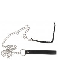 Зажим для половых губ с поводком Pussy Clamp With A Leash - Orion - купить с доставкой в Орске