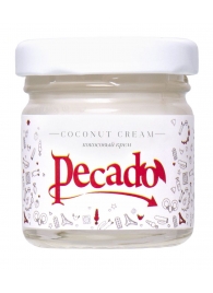 Массажная свеча Сoconut Cream - 35 мл. - Pecado - купить с доставкой в Орске