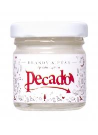 Массажная свеча Brandy   Pear - 35 мл. - Pecado - купить с доставкой в Орске