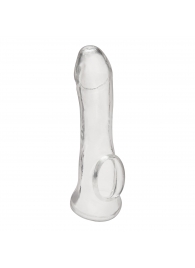 Прозрачная насадка на пенис Transparent Penis Enhancing Sleeve Extension - 15,9 см. - BlueLine - в Орске купить с доставкой