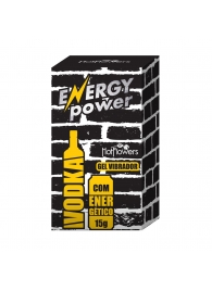 Стимулирующий гель для двоих Energy Power с эффектом вибрации - 15 гр. - HotFlowers - купить с доставкой в Орске