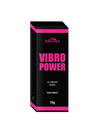 Жидкий вибратор Vibro Power со вкусом тутти-фрутти - 15 гр. - HotFlowers - купить с доставкой в Орске