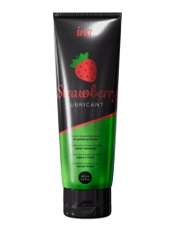 Смазка на водной основе с ароматом клубники Strawberry Lubricant - 100 мл. - INTT - купить с доставкой в Орске