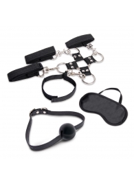 Набор для фиксации из 7 предметов Hogtie   Ball Gag Kit - Lux Fetish - купить с доставкой в Орске