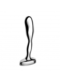 Стальной стимулятор простаты Stainless Steel Prostate Plug - 11,5 см. - b-Vibe - в Орске купить с доставкой