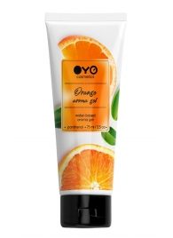 Лубрикант на водной основе OYO Aroma Gel Orange с ароматом апельсина - 75 мл. - OYO - купить с доставкой в Орске