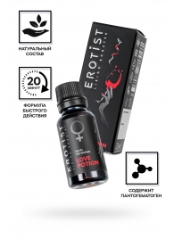 Возбуждающие капли для женщин Erotist Love Potion - 20 мл. - Erotist Libido Booster - купить с доставкой в Орске