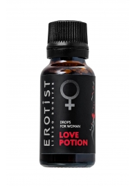 Возбуждающие капли для женщин Erotist Love Potion - 20 мл. - Erotist Libido Booster - купить с доставкой в Орске