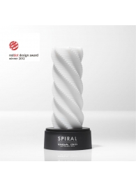 Белый 3D мастурбатор SPIRAL - Tenga - в Орске купить с доставкой