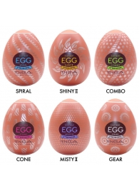 Набор из 6 мастурбаторов-яиц Tenga Egg Variety Pack V - Tenga - в Орске купить с доставкой