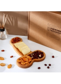 Деревянное блюдо для подачи в форме члена (32,5 х 20 х 1,7 см) - Сима-Ленд - купить с доставкой в Орске