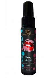 Спрей для горла Deep Throat с десенсибилизирующим эффектом и вкусом бабл-гам - 50 мл. - БиоМед - купить с доставкой в Орске