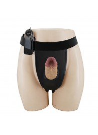 Полый вибрострапон на регулируемых трусиках Draven - 17,5 см. - Baile - купить с доставкой в Орске