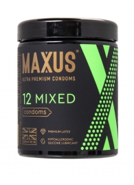 Презервативы MAXUS Mixed - 12 шт. - Maxus - купить с доставкой в Орске