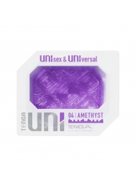 Фиолетовый мастурбатор-стимулятор Tenga Uni Amethyst - Tenga - в Орске купить с доставкой