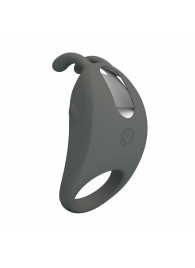 Серое эрекционное кольцо с вибрацией Master Ring - Baile - в Орске купить с доставкой