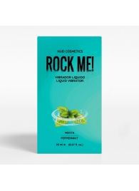 Жидкий вибратор Nuei Rock Me! с ароматом мяты - 20 мл. - Nuei cosmetics - купить с доставкой в Орске