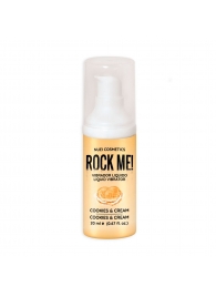 Жидкий вибратор Nuei Rock Me! с ароматом печенья и сливок - 20 мл. - Nuei cosmetics - купить с доставкой в Орске