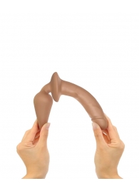 Карамельный двусторонний фаллоимитатор Switch Plug-In Realistic Size S - Strap-on-me купить с доставкой в интернет-магазине Orgasmix в Орске Карамельный двусторонний фаллоимитатор Switch Plug-In Realistic Size S - Strap-on-me