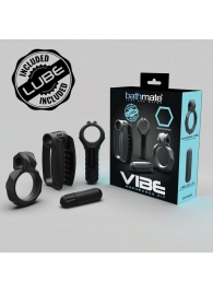 Набор Bathmate Vibe Endurance Kit: 2 эрекционных кольца, вибропуля, мастурбатор - Bathmate купить в Орске с доставкой в Orgasmix.ru Набор Bathmate Vibe Endurance Kit: 2 эрекционных кольца, вибропуля, мастурбатор - Bathmate