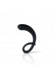 Черный массажер простаты Curving Curt - 13 см. - MyStim - купить с доставкой в Орске