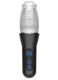 Автоматический мастурбатор Oral Sex Masturbator с функциями ротации, вибрации и фрикций - Secwell - в Орске купить с доставкой