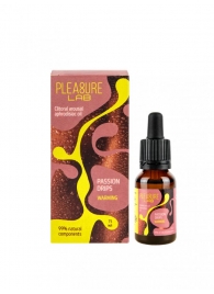 Капли с согревающим эффектом Passion Drips Warming - 15 мл. - Pleasure Lab - купить с доставкой в Орске