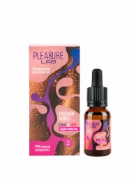 Жидкий вибратор Passion Drips Cold n Hot - 15 мл. - Pleasure Lab - купить с доставкой в Орске