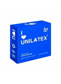 Классические презервативы Unilatex Natural Plain - 3 шт. - Unilatex - купить с доставкой в Орске