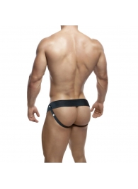 Телесный фаллопротез на черных эластичных ремнях 7 Inch Hollow Strap On - 17 см. - Blush Novelties - купить с доставкой в Орске