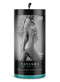 Мастурбатор-вагина с вибрацией Soft   Wet Natasha Realistic Beige Masturbator - Blush Novelties - в Орске купить с доставкой