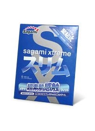 Презерватив Sagami Xtreme FEEL FIT 3D - 1 шт. - Sagami - купить с доставкой в Орске