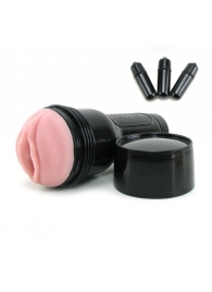Мастурбатор-вагина Fleshlight - Vibro Pink Lady Touch с вибрацией - Fleshlight - в Орске купить с доставкой