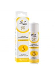 Силиконовый лубрикант с жожоба pjur MED Soft glide - 100 мл. - Pjur - купить с доставкой в Орске