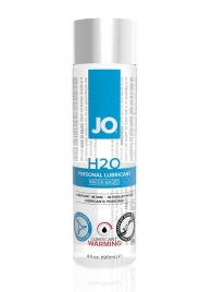 Возбуждающий лубрикант на водной основе JO Personal Lubricant H2O Warming - 120 мл. - System JO - купить с доставкой в Орске