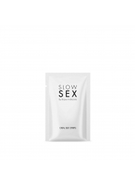 Полоски для орального секса Slow Sex Oral Sex Strips - 7 шт. - Bijoux Indiscrets - купить с доставкой в Орске