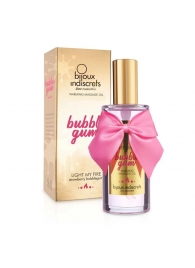 Разогревающее массажное масло Light My Fire Bubble Gum с ароматом бабл-гам - 100 мл. - Bijoux Indiscrets - купить с доставкой в Орске