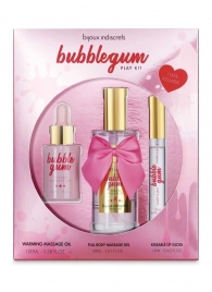 Набор средств для массажа и ласк Bubblegum Play Kit - Bijoux Indiscrets - купить с доставкой в Орске