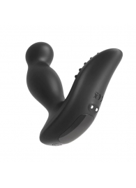 Черный вибромассажер простаты 3,5’’ Remote Control P-spot Massager - 12,5 см. - Erokay - в Орске купить с доставкой