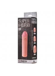 Фаллоудлинитель SUPER HERO Tempter - 16 см. - Lola Games - в Орске купить с доставкой