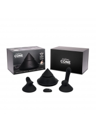 Конусный вибромассажер Cowgirl Cone с 2 насадками - CowGirl - купить с доставкой в Орске
